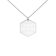 Year of the Nurse 2020 Engraved Necklace