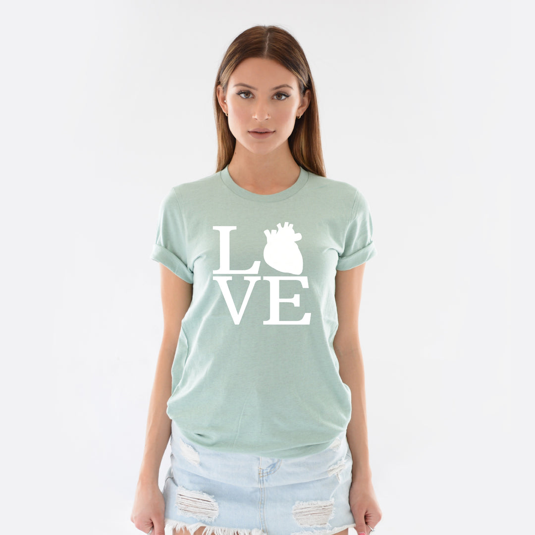 LOVE Cardiac Tee – Moxie PRN
