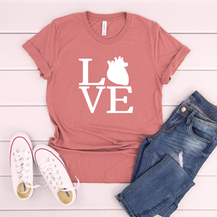 LOVE Cardiac Tee – Moxie PRN