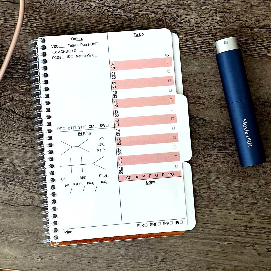 ICU Report Book – Moxie PRN