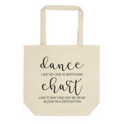 Dance and Chart Eco Tote Bag