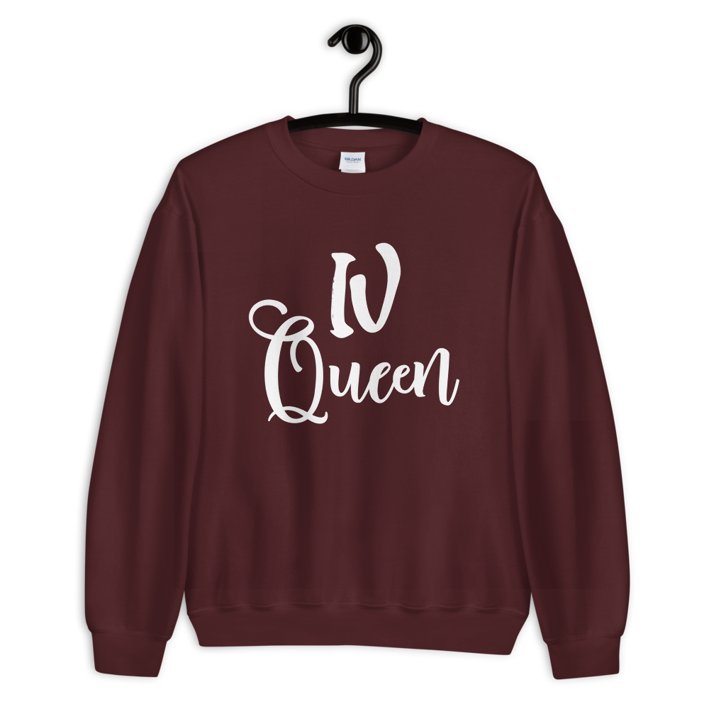 IV Queen Sweatshirt – Moxie PRN - Main Image