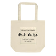 NICU Nurse Eco Tote Bag