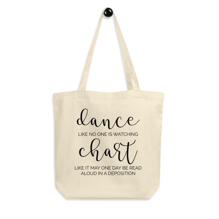 Dance and Chart Eco Tote Bag – Moxie PRN